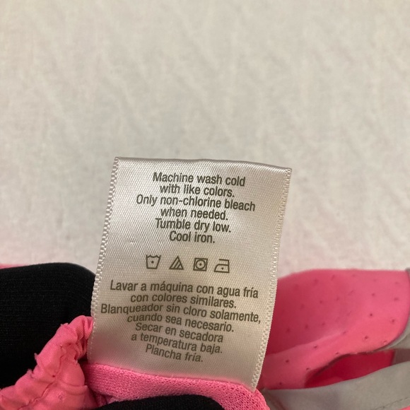 DANSKIN Neon Pink Athletic Shorts - Picture 7 of 9